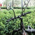 thumbnail image 3 of Motorcycle Bicycle Rearview Handlebar Mirrors Bendable Adjustable Reflector, 3 of 5
