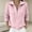 Pink, variant on AVRNLIQ Womens Oversized Quarter Zip Ribbed Knit Pullover Sweater, Pink, Relaxed Fit Long Sleeve,Size M