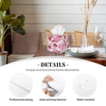 thumbnail image 3 of Lsque Strawberry Popsicle Printed Tissue Box Cover Holder, Facial Paper Organizer Dispenser,Square with Bottom Belt, PVC Leather Decorative Organizer, 3 of 8