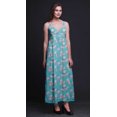 thumbnail image 2 of Bimba Robe Longue Maxi Bohème à Bretelles Sans Manches Imprimée Florale pour Femme-Xxx-Grand, 2 of 6