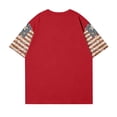 thumbnail image 4 of Iaqnaocc Shirts for Women 250 Anniversary Usa Shirt 1776-2026 Vintage Usa 250th Anniversary Shirt T-Shirt Independence Day Crew Neck Freedom 2026 Summer 250th Anniversary Patriotic Tee Red S, 4 of 4
