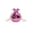 🍒 Pink_Base#2956, variant on Acrylic Crossbody Bag Shoulder Bag Clear Mini Purse – Transparent Hard Shell, Adjustable Nylon Strap, Trendy High-End Style, Black Gold Red Silver Pink