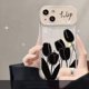 thumbnail image 1 of Funda Para Huawei P30Pro Nova 9 7 6 SE 5 7i P40 Lite P30 Pro Honor 50 Cámara A Prueba De Golpes Protector De Tulip Flor Suave TPU Cubierta Flip Maquillaje Espejo Soporte Plegable, 1 of 4