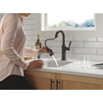 thumbnail image 2 of Delta 9984-Dst Renaldi 1.8 GPM Single Hole Pull-Down Bar/Prep Faucet - Lumicoat Arctic, 2 of 7