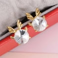 thumbnail image 3 of Pendientes de Navidad de dibujos animados de moda para mujer Pendientes de campana de Santa Wmkox8yi sjalhkljlk4524, 3 of 4