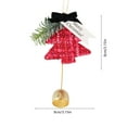 thumbnail image 3 of FeiFu Christmas Tree Wind Chime Pendant Wind Chime Makes Soft Sound Suitable for Hanging on Christmas Tree or Porch Fits Home Outdoor or Indoor Decor, 3 of 6