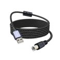 thumbnail image 1 of ccwonima USB Printer Cable 10FT/3Meter Scanner Cable USB Printer Cord Type A to Type B Durable USB 2.0 Scanner Cord High Speed for HP,Canon,Dell,Epson,Lexmark,Xerox,Brother,Samsung and More, 1 of 1