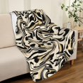 Abstract Marble Print Blanket for Couch Bed Throw Blanket, Aesthetic