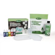 Alumilite HydroCast Starter Kit 2.2 lbs Casting Kit for Beginners with Matte Ceramic Finish for Decorative Art, Home Decor, Coasters, and Planter Pots