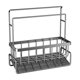 thumbnail image 2 of Organizador de fregadero de cocina con doble varilla y drenaje | Soporte para esponja, jabón, cepillo y toallero | Almacenamiento de encimera para suministros de fregadero, 2 of 6
