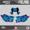 thumbnail image 3 of Kalair GFX Graphics Kit for Honda CRF150F (2015-2020) Twitch Series, 3 of 5
