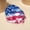 #0285 Red, variant on Independence Day 250th Anniversary Working Cap with Sweatband, Adjustable Patriotic Scrub Hat for Professionals, Dust-Proof Unisex Head Cover July 4th #0285 Red