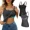 Z1,black&gray, variant on ANFERRY Womens Tank Top with Shelf Bra Basic Cotton Adjustable Straps Camisoles