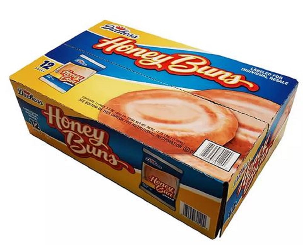 Duchess Honey Buns, 3 Ounce (12 Pack)