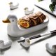 thumbnail image 2 of Juego De 6 Uds. De Soporte Para Cuchara Y Palillos Con Forma De Pato Bonito, Soporte Para Tenedor Para Utensilios De Mesa, Plato Vogacara HA020524-00, 2 of 6