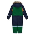 thumbnail image 4 of guisaled Infant Snowsuit for Boys Toddler Snow Suits for The Winter Boy Girls Warm Fleece Lined Hooded Jumpsuits Overall Waterproof Windproof Insulated Snowboard Ski Suits, 4 of 9