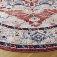 thumbnail image 3 of SAFAVIEH Luna Damjan Oriental Area Rug, Beige/Blue Rust, 6'7" x 6'7" Round, 3 of 8