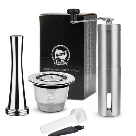

ICafilasiCafilas Vip Link for Nespresso-Reutilisable Refillable Capsules Crema e Crema Foam Peel Reusable Home Cafe Filter Reusable