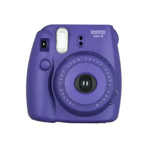 hundehvalp Hoved Blind tillid Fujifilm Instax Mini 8 - Instant camera - lens: 60 mm grape - Walmart.com