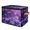 Multicolor 4, variant on ADECORIVY Purple Sea Jellyfish Storage Bin with Lid, Decorative Storage Boxes Cube for Shelves, Foldable Storage Baskets Closet Clothes Organizer with Handles