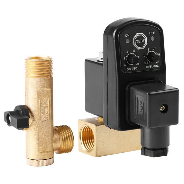 Válvula de drenaje electrónica automática NikouMX G1/2 DN15