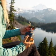 Glacier Canister Top Portable Camping Stove with Piezo Ignition