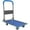 Blue Steel 330 lbs, variant on Garden Cart 330 lb Capacity Large Foldable Cart Space-Saving Rotary Pusher Flatbed for Moving Plants and Heavy Load, Mobile Flatbed