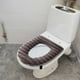 thumbnail image 3 of Funda de Inodoro de Terciopelo Cálido Ayh250930002 | Almohadilla de Inodoro de Vellón Grueso con Cremallera para Facilitar Su Extracción | Calentador de Inodoro Universal para Baño, Ideal para El Inv, 3 of 5