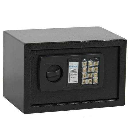 Best Choice Products 0.3CF Electronic Digital Lock Keypad Safe Box Home Security Gun Cash Jewel Black