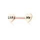 thumbnail image 5 of Minnieouse Anillo para pezones, accesorio de moda exquisito, accesorios de joyería, decoración corporal encantadora para mujer, Lick-Me de oro rosa Oro rosa Lámame 5piezas Minnieouse CBP223689, 5 of 5