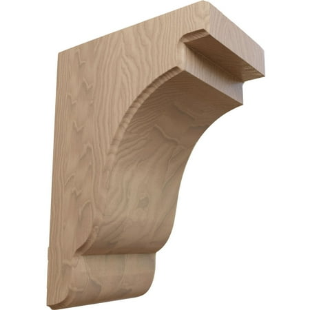 

Ekena Millwork 5 1/4 W x 7 1/4 D x 9 1/2 H Bedford Bracket Mahogany (6-Pack)