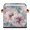 Multicolor 2, variant on CURLYOOT Teal Boho Floral Blossom 11 x 11 Inch Cube Storage Bin, Decorative Storage Cube Foldable Basket with Leather Handle, Fabric Bin for Closet Shelves Home Organizer