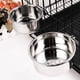 thumbnail image 2 of CAGE BOWL Cup, Clamp Dog Dish Acero inoxidable Bird 30/20/10oz Gloria none, 2 of 7