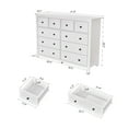 thumbnail image 3 of Tcbosik 10 Drawer Dresser for Bedroom, Modern Chest of Drawers, Clothes Storage Organizer for Closet, Hallway, Living Room, Antique White, 3 of 9