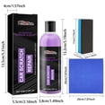 thumbnail image 3 of 100ml Car Scratch & Swirl Remover Kit – Paint Polish, Water Spot & Oxidation Repair ,Safe on All Clear Coats, Includes Sponge/Cloth (Non-Toxic, DIY-Friendly Buffer Pad) multicolor, 3 of 9