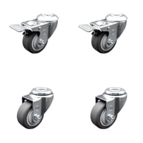 Festool 491932 3 Inch Replacement Caster Set with Brakes – Service Caster Brand