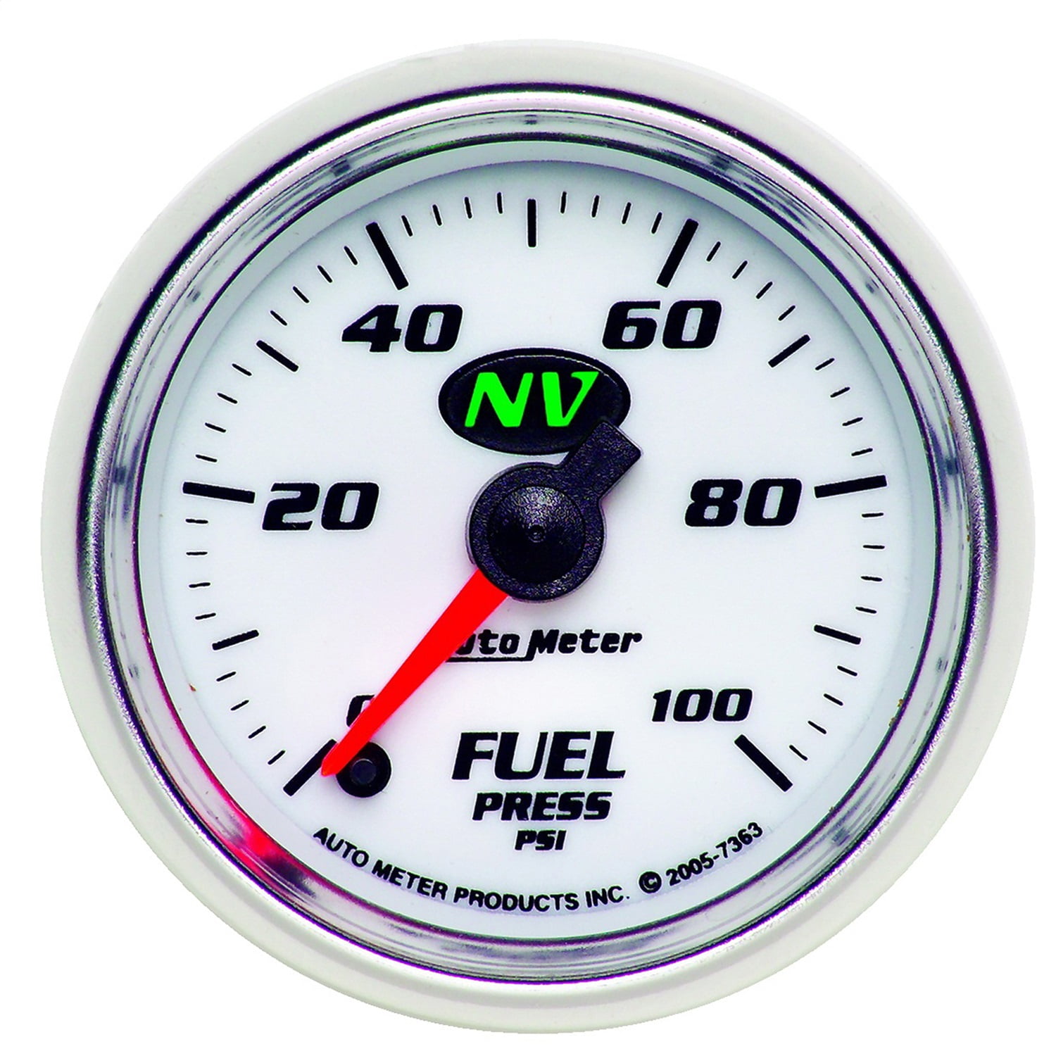 Autometer 7363 Nv Electric Fuel Pressure Gauge