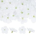 thumbnail image 1 of Uxcell 100-Pack Cabezas de Flores de Orquídea Artificial, 2.17"/ 5.5cm Flores de Orquídea Falsas de Seda para Manualidades DIY, Blancas, 1 of 1