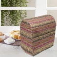 thumbnail image 4 of Eye Lounger Chair Bag, Psychedelic Groovy Abstract Composition with Various Eyes Wavy Color Lines Hippie Art, High Capacity Storage with Handle Container, Lounger Size, Multicolor, by Ambesonne, 4 of 5