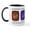 White/Black Inside, variant on CafePress - Chaucer 1392 England Tour Mug - 11 oz Ceramic Mug - Novelty Coffee Tea Cup