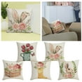 Home Textile Spring Decoration Sofa Linen Cartoon Pillow Pillow Bed