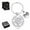 Silver 03, variant on Father’s Day Gifts from Son Daughter Children Keychain Gifts with Round Tag Keyring Birthday Christmas Gifts for Papa Daddy - To My Bonus Dad Silver 04