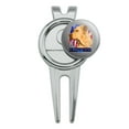 thumbnail image 2 of Always Faithful Yellow Lab Labrador Hunting Dog Golf Divot Repair Tool and Ball Marker, 2 of 6
