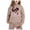 Khaki, variant on AWZXDE Children's Fashion Casual Printed Long Sleeved Hooded Top Hoodie Pants Suit Green,2-3 Years