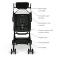 thumbnail image 4 of Munchkin® Sparrow™ Ultra Compact Lightweight Travel Stroller for Babies & Toddlers, Black, Unisex, 4 of 17