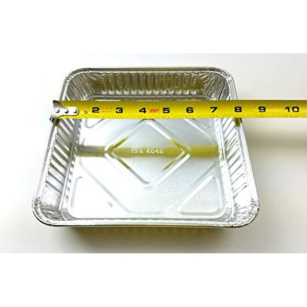 HandiFoil Square Aluminum Foil Cake Pan 15/16" Deep Disposable
