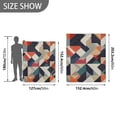 thumbnail image 6 of Yayeee Throw Blanket for Couch Soft Warm 50" x 60" Sofa Chair Bed Decoration, Geometric Pattern, 6 of 7