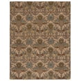 thumbnail image 2 of SAFAVIEH Cambridge Jone Geometric Wool Area Rug, Moss/Multi, 9' x 12', 2 of 11