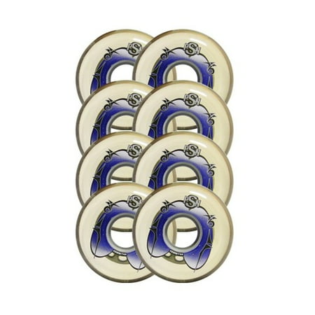 8 PSN SPEED GRIP 68mm 74a INDOOR HOCKEY INLINE Wheels