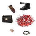 thumbnail image 4 of Herwey Four Claw Rivets, Decorative Rivet, 200Pcs Square Rivets Metal Stylish DIY Shoes Bags Hats Decoration Accessories 9mm, 4 of 8